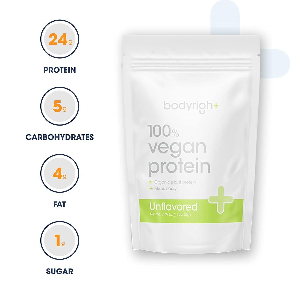 BODYRIGH+ Vegan Protein Powder 24g with Molten Chocolate - 30 Servings - image 2