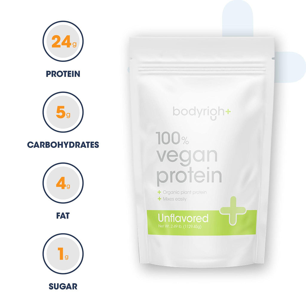BODYRIGH+ Vegan Protein Powder 24g with Molten Chocolate - 30 Servings - image 2
