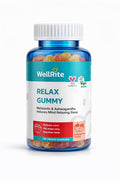 Wellrite Relax Gummy Vitamins with Ashwagandha & Melatonin - 60 Gummies
