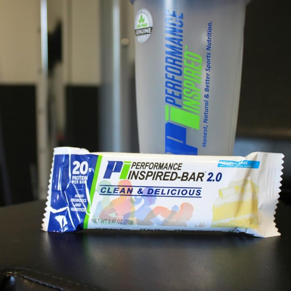 Performance Inspired Protein Bar 2.0 Birthday Cake - 12 Count - image 7