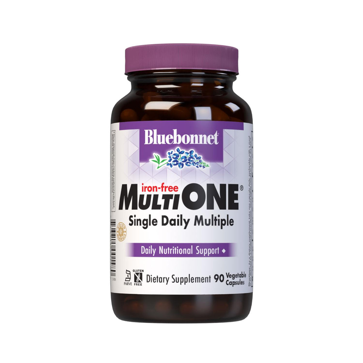 BlueBonnet Multi One Iron Free Multivitamin - 90 Vegetable Capsules