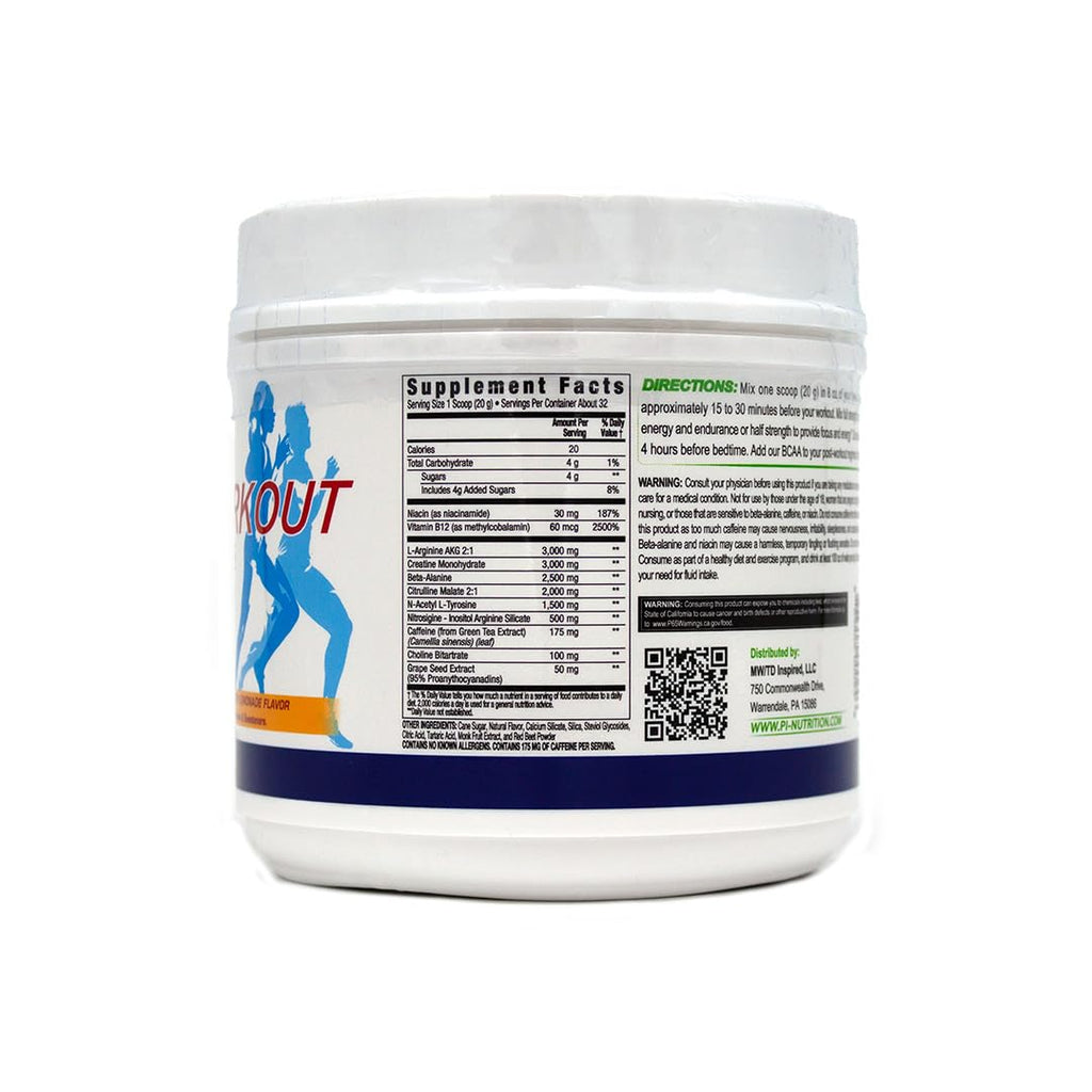 Performance Inspired Pre-Workout Powder Raspberry Lemonade - 23.84 oz - image 7