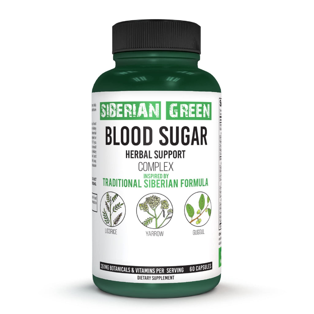 Siberian Green Yarrow Guggul Licorice Herbal Support - 60 Capsules - image 2