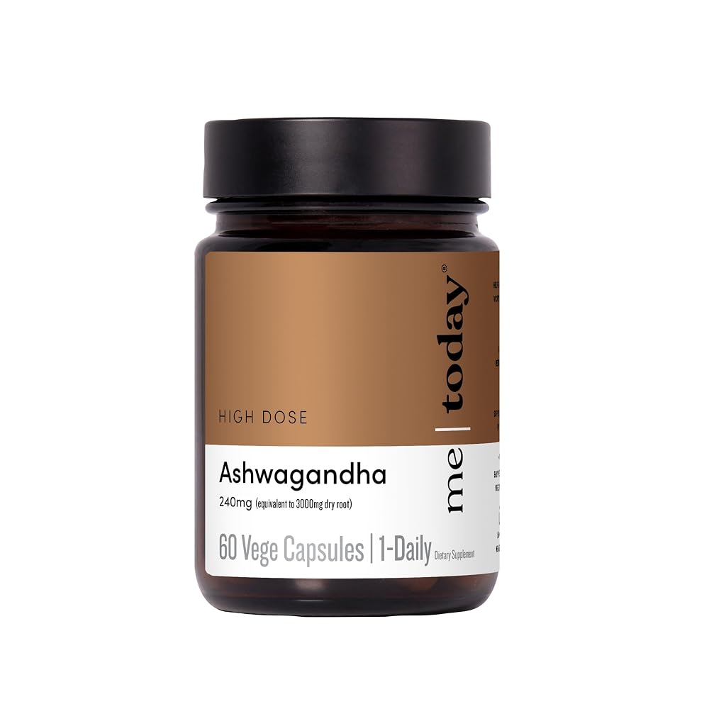 me today Ashwagandha Supplement 3000 mg Stress Relief - 60 Capsules