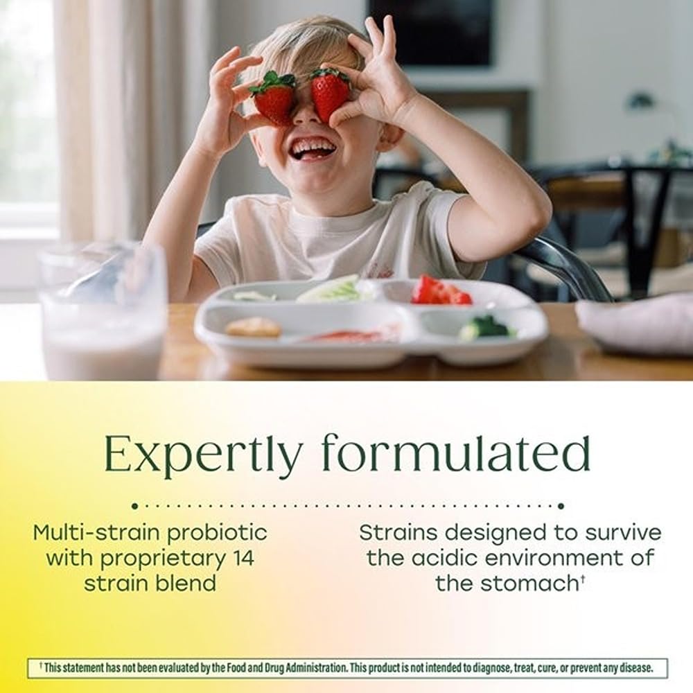 MegaFood MegaFlora Probiotics for Kids 5+ - 60 Mini Capsules - image 4