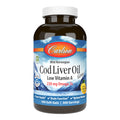 Carlson Cod Liver Oil Gems Low Vitamin A Omega-3 - 300 Softgels