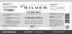 Ultra Silver Colloidal Silver 10,000 PPM - 32 Fl Oz - image 3
