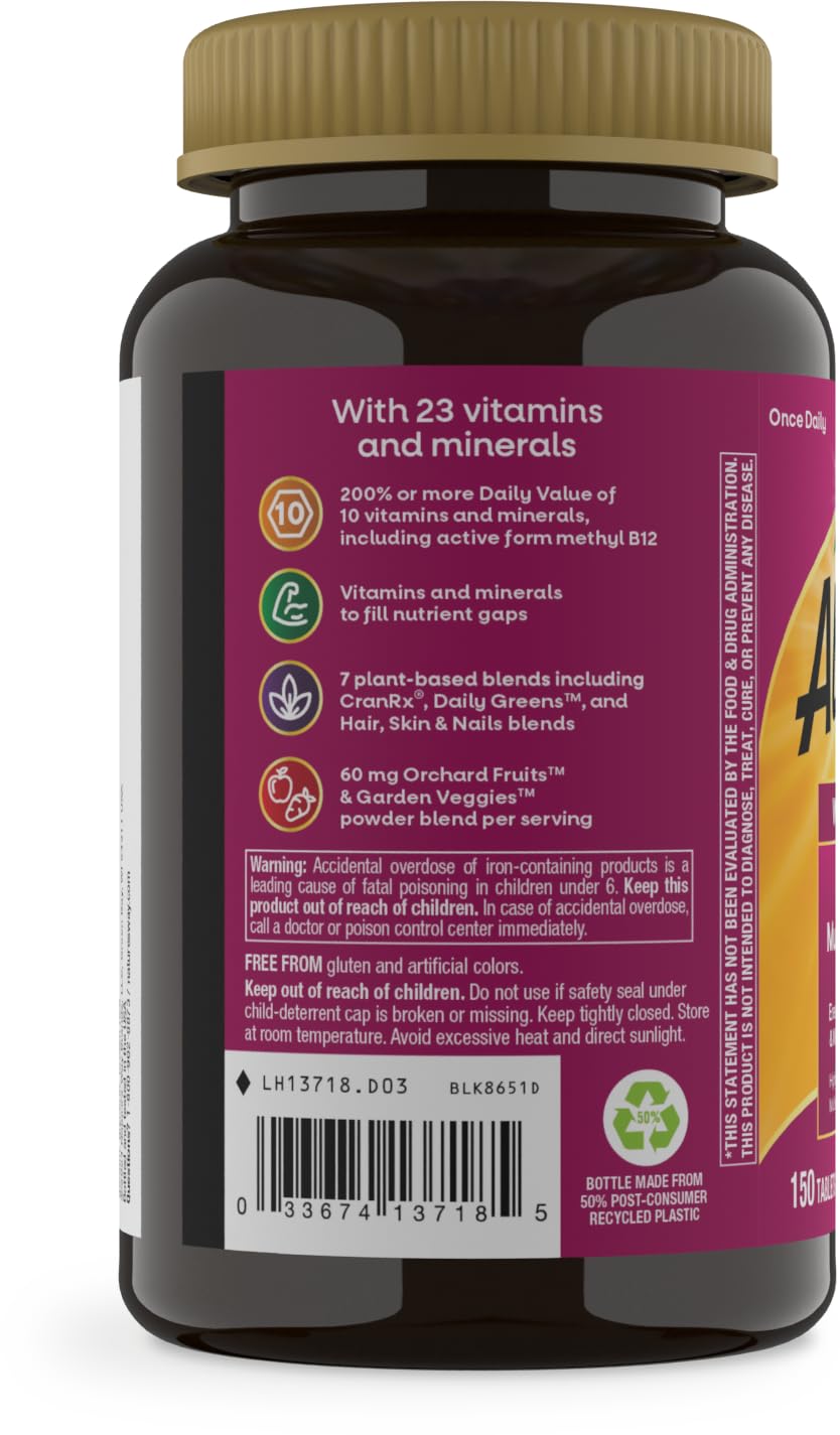 Nature's Way Alive! Women's Ultra Multivitamin - 150 Tablets - image 10