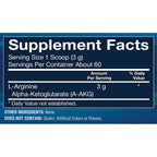 BodyTech L-Arginine AKG 3000MG Powder - 60 Servings - image 2
