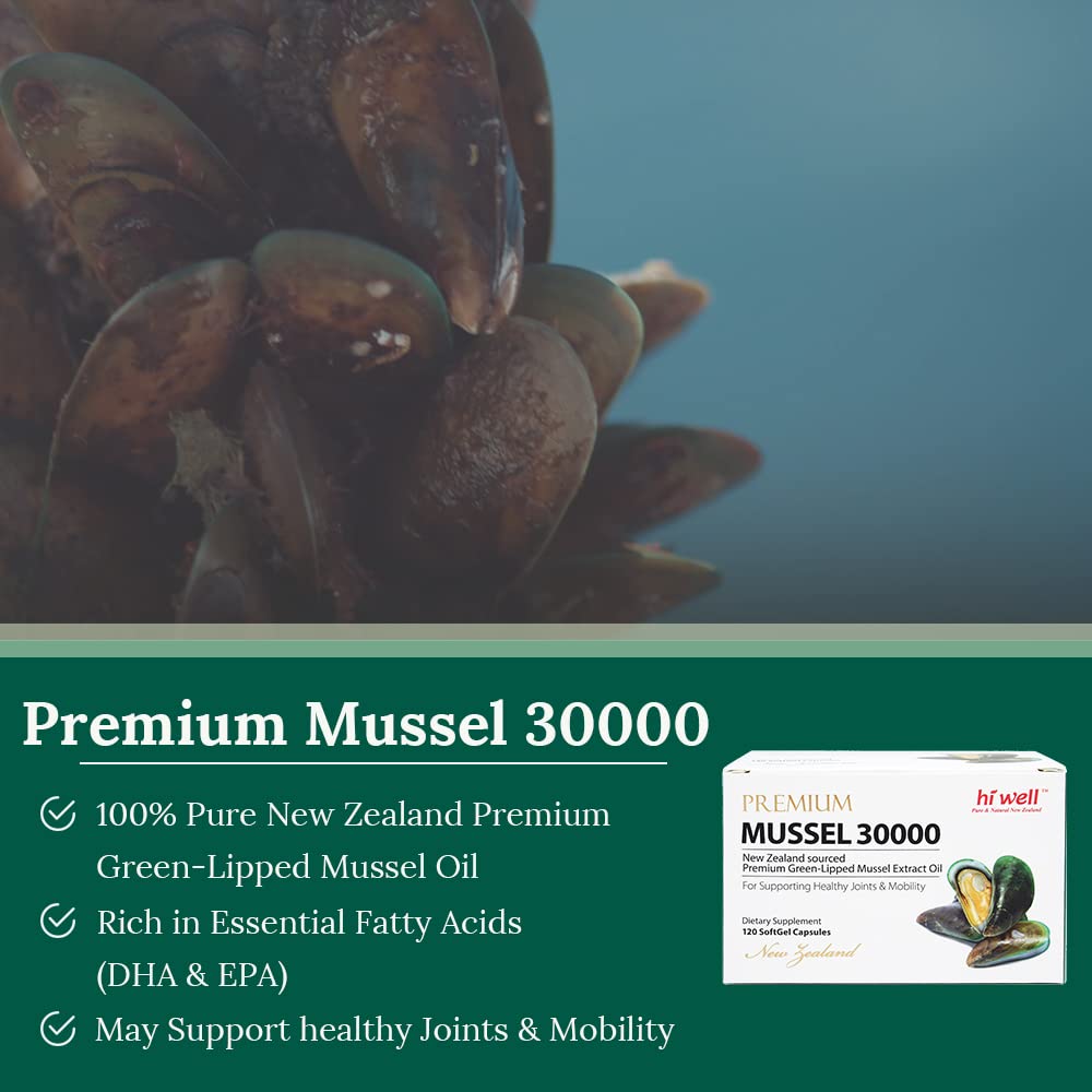 Hi Well Premium Mussel 30000 - 240 Softgels - image 3
