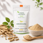 YOGIS HERBS Amukkara Powder Ashwagandha Root - 16 Ounce - image 2
