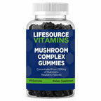 LifeSource Vitamins 10 Mushroom Complex Gummies - 60 Gummies