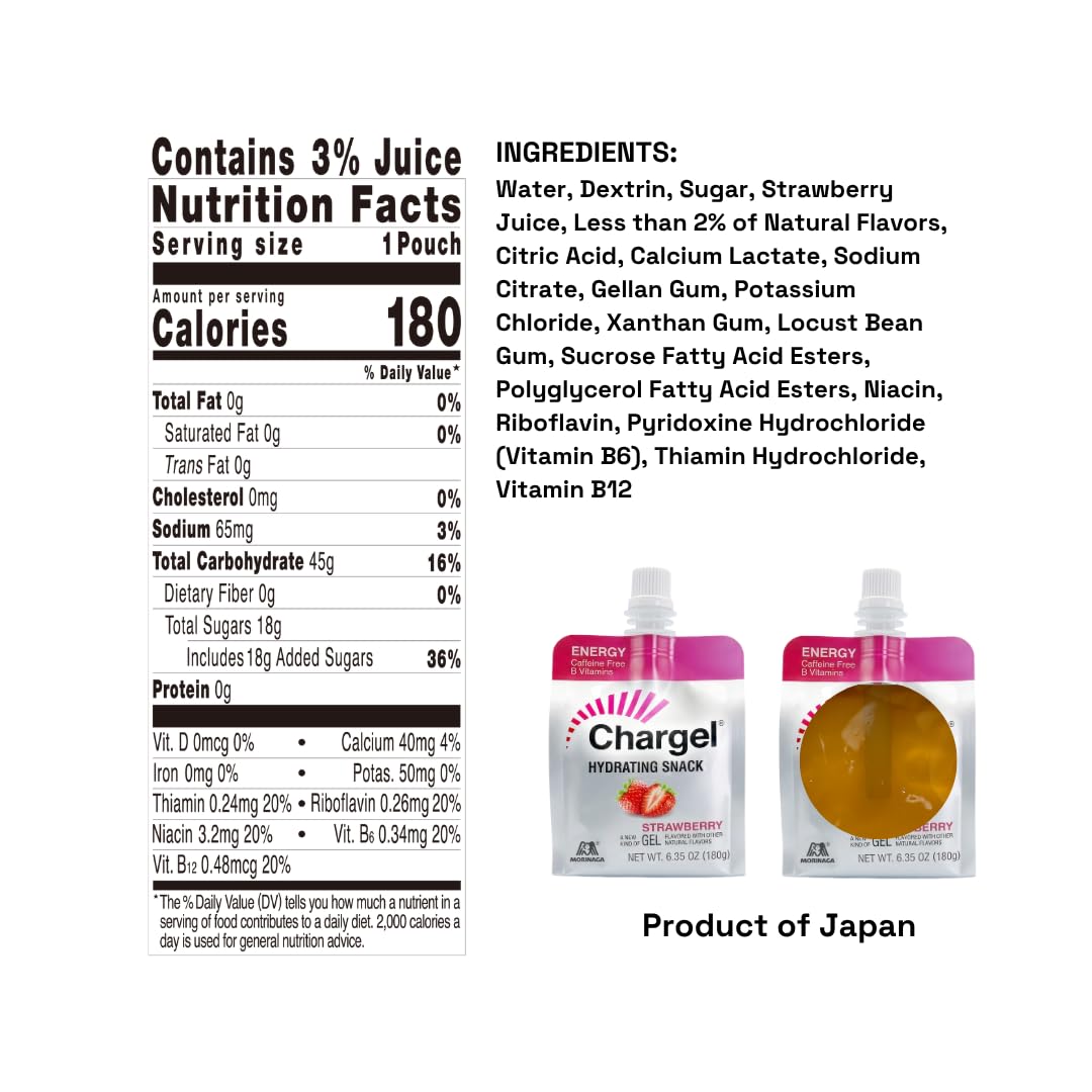 Chargel Instant Energy Gels