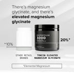 Toniiq Magnesium Glycinate 3000mg Ultra High Strength - 240 Capsules - image 4