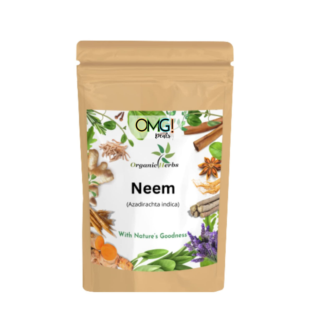 OMG Deals Pure Herbal Neem Leaf Powder - 200g