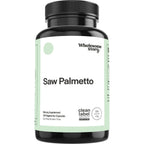 Wholesome Story Saw Palmetto Extract 500mg - 100 Capsules