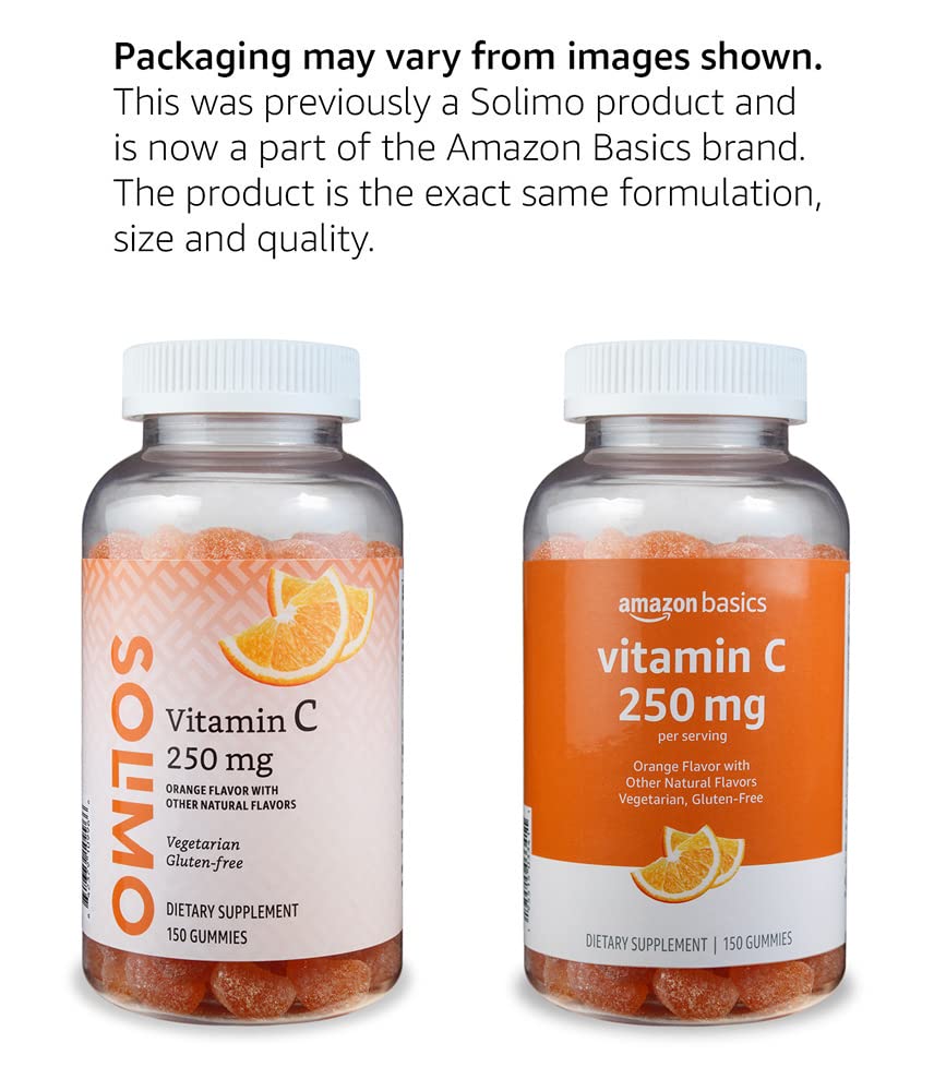 Amazon Basics (previously Solimo) Vitamin C 250mg