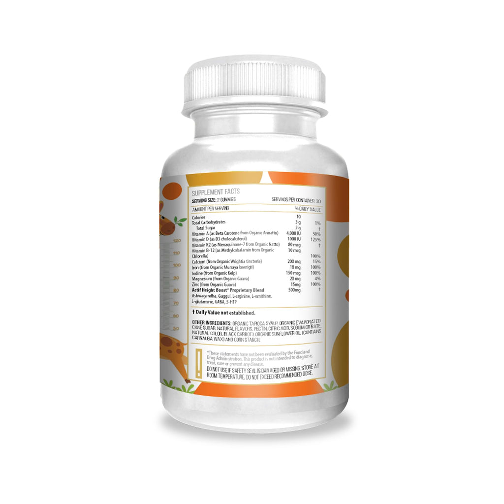 ACTIF Height Boost Mega Support Gummies for Kids & Teens - 60 Gummies - image 2