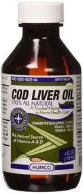 Humco Cod Liver Oil - 4 oz, Pack of 3