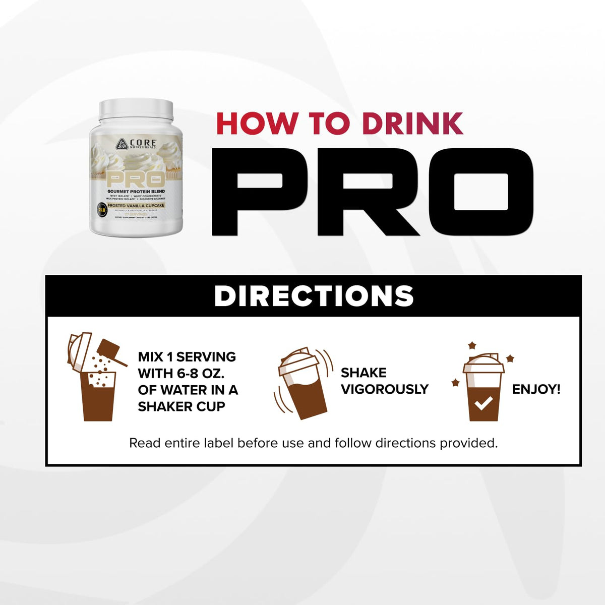Core Nutritionals Pro Sustained Release Protein Blend - 28 Servings - image 7