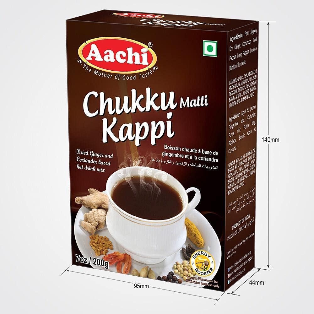 Aachi Chukku Mali Kappi Ginger Spice Drink Powder - 400g - image 2