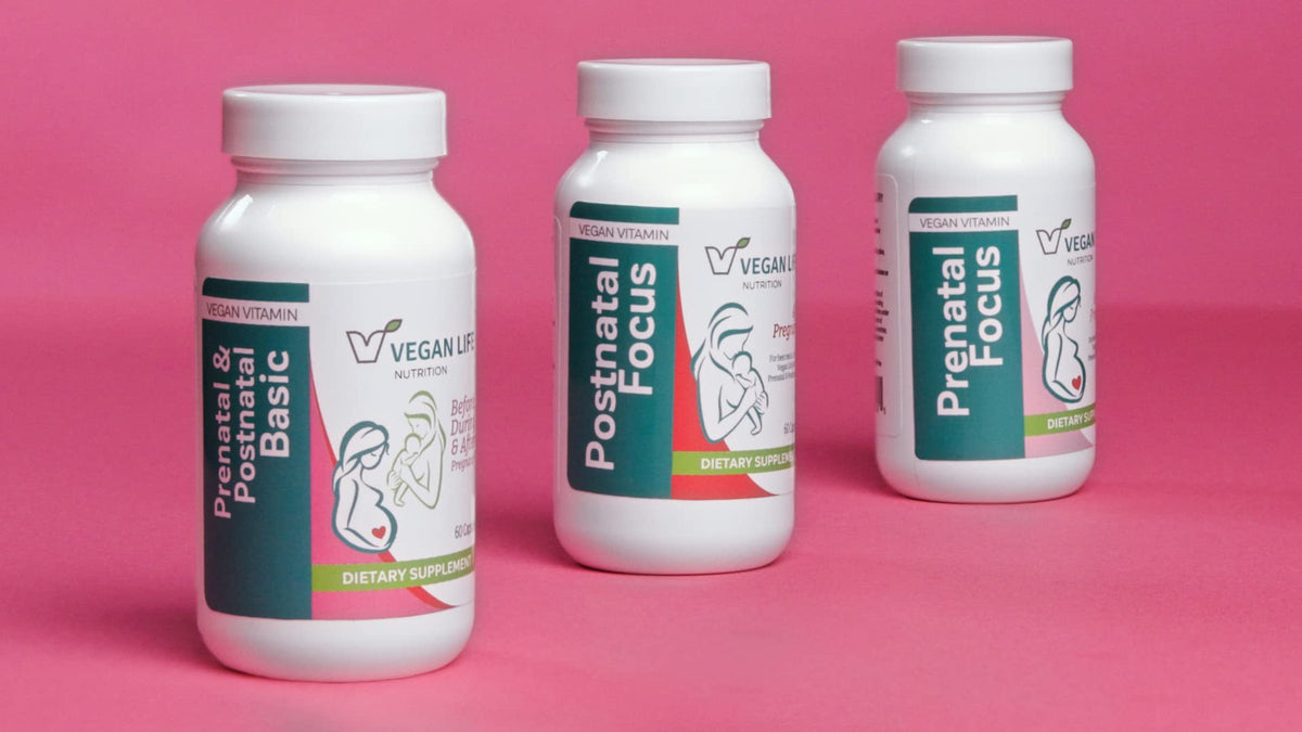 Vegan Life Nutrition Prenatal Vitamins - 60 Capsules - image 2