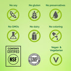 NATURELO Calcium 600mg with Vitamin D3 for Bone Strength - 240 Capsules - image 10
