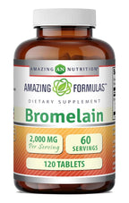 Amazing Formulas Bromelain 2000 Mg per Serving