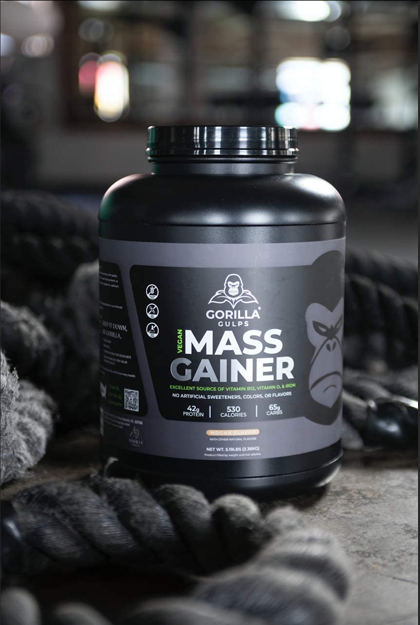 Gorilla Gulps Vegan Mass Gainer