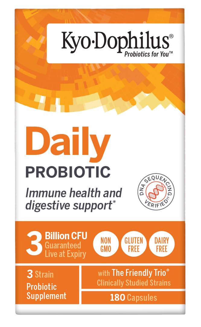 Kyolic Kyo-Dophilus Digestion and Immune Health Probiotic Supplement