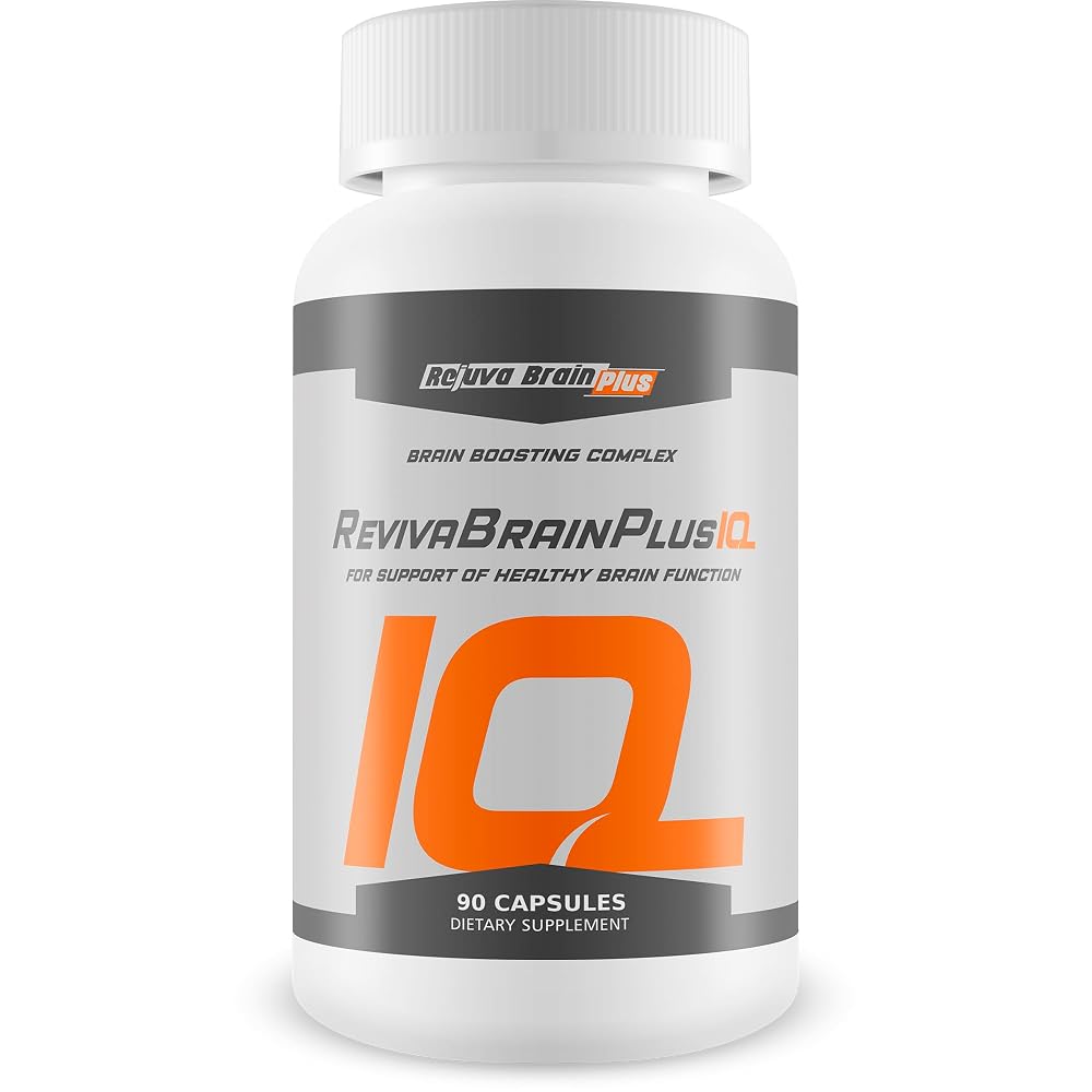 Rejuva Brain Plus Reviva Brain IQ Nootropic Capsules - 1 Count
