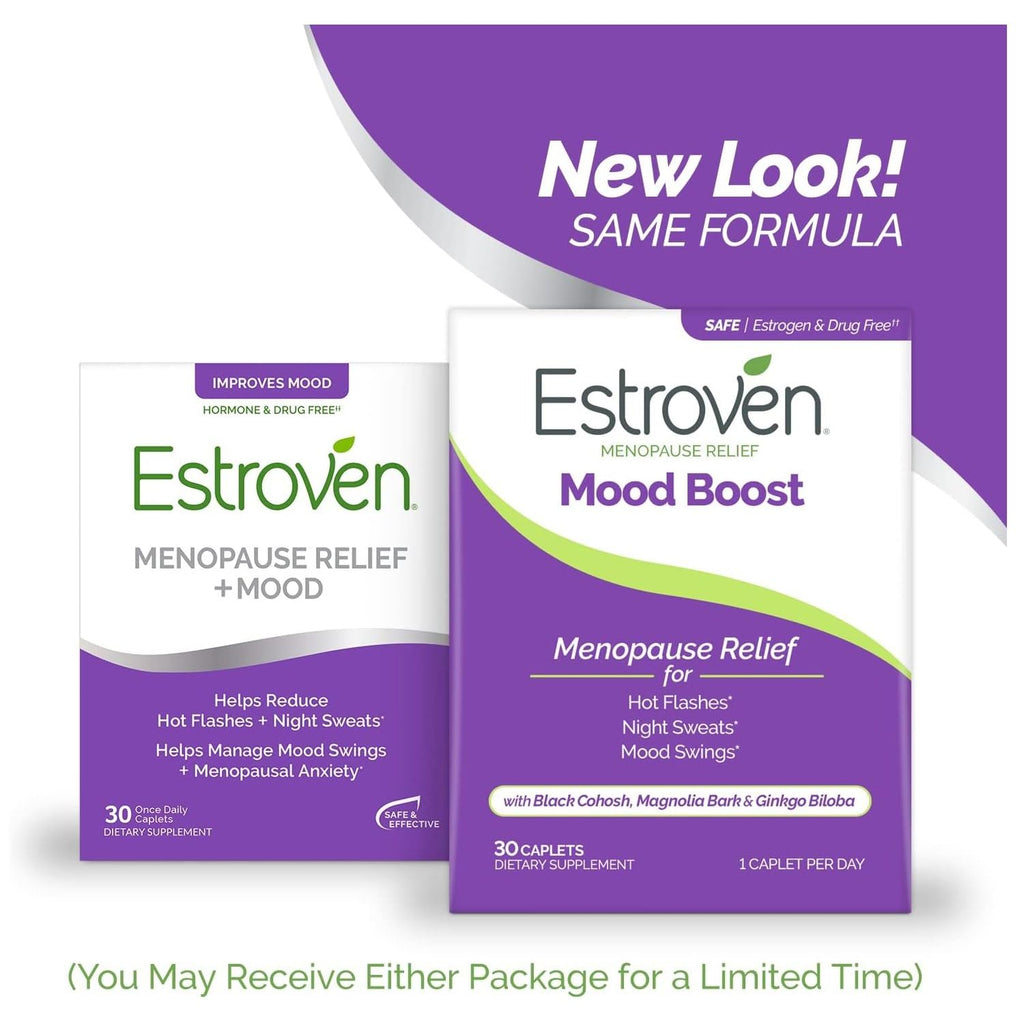 Estroven Menopause Relief - 60 Caplets - image 2