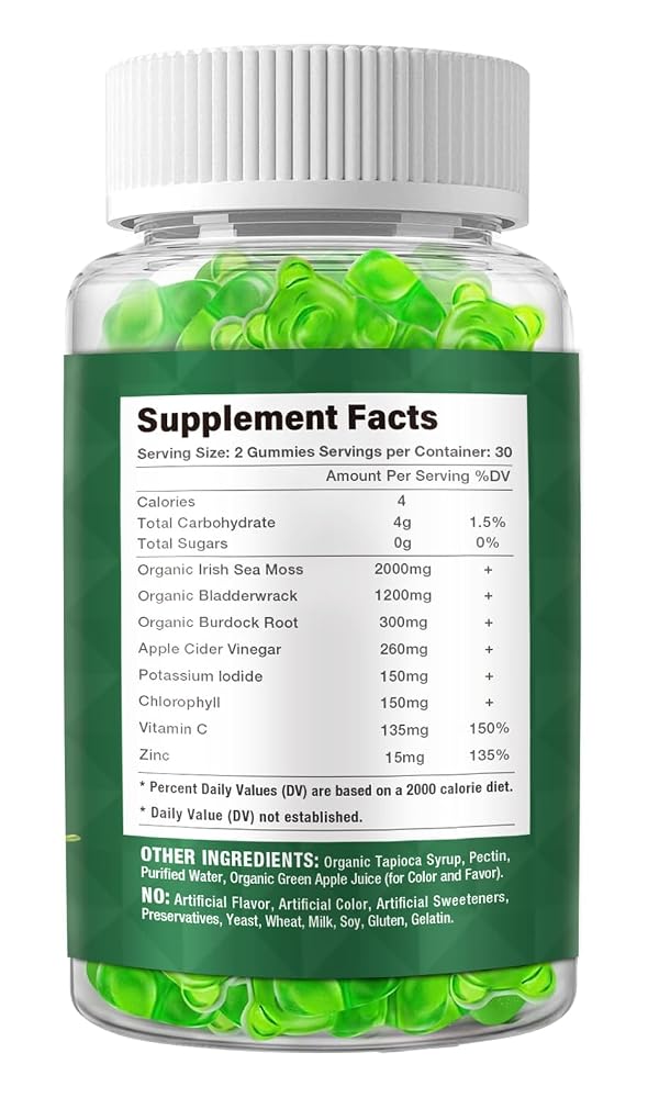 Riyuetian Sea Moss Gummies