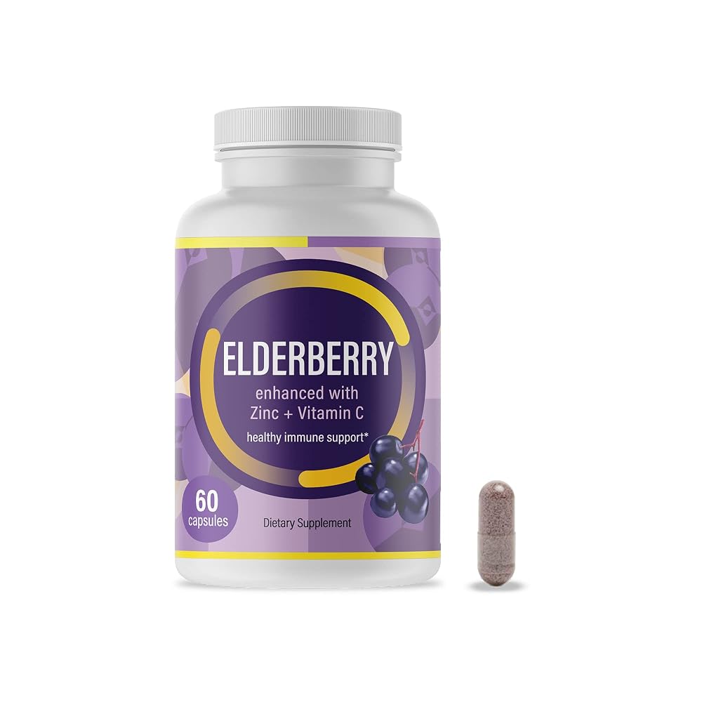 IMYOONITÉ ULTRA CLEAN Black Elderberry Capsules Immune Support - 60 Capsules - image 8