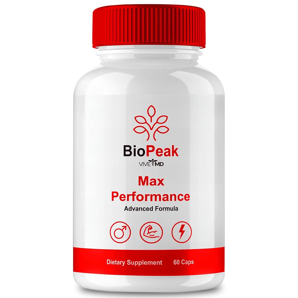 VIVE MD BioPeak Capsules All Natural Supplement - 60 Capsules
