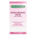 Nature's Bounty Hyaluronic Acid & Vitamin C Capsules - 120 Count