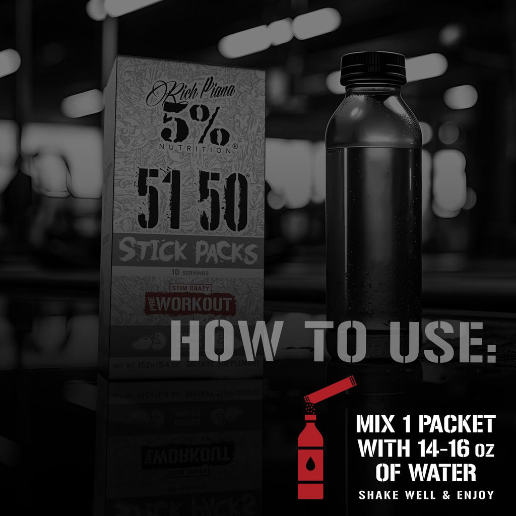 5% Nutrition 5150 High Stim Pre Workout Powder