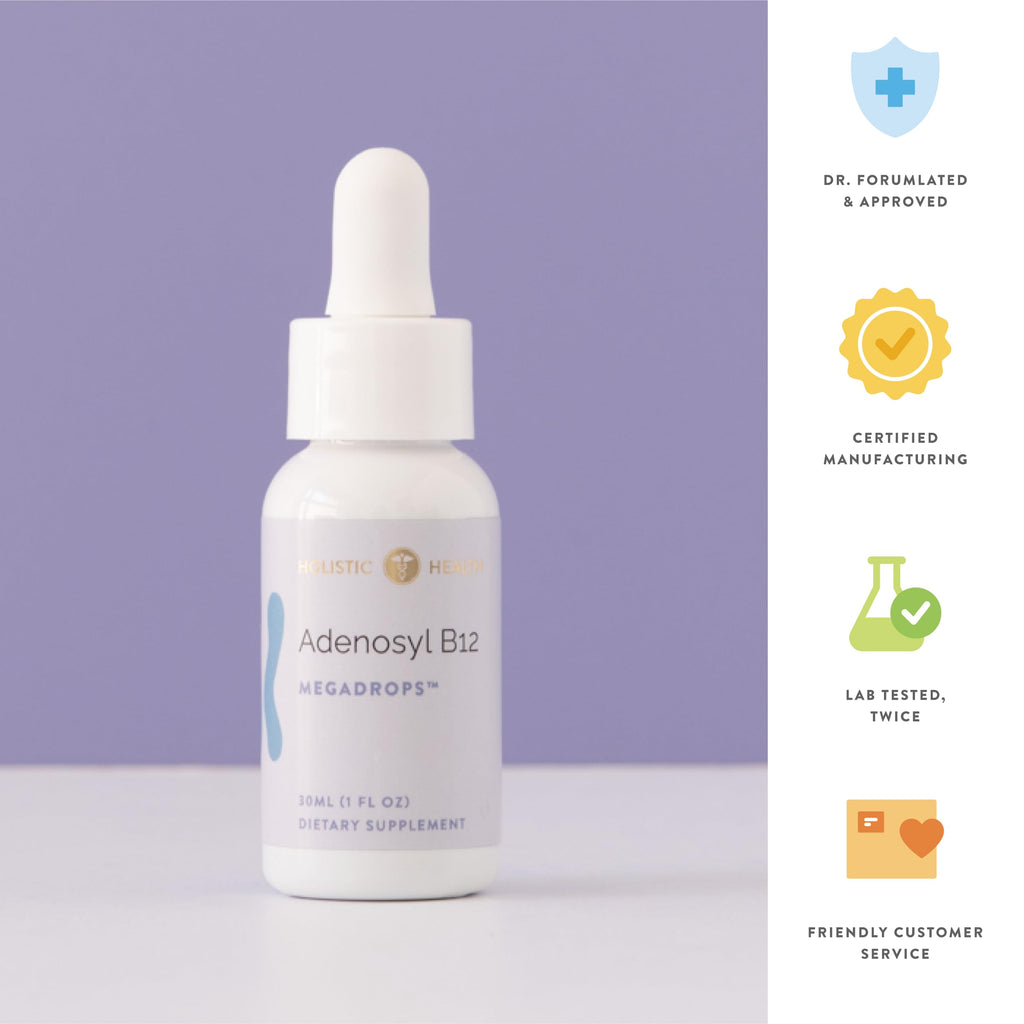 Holistic Health Adenosyl B12 MegaDrops - 0.5 FL oz - image 5