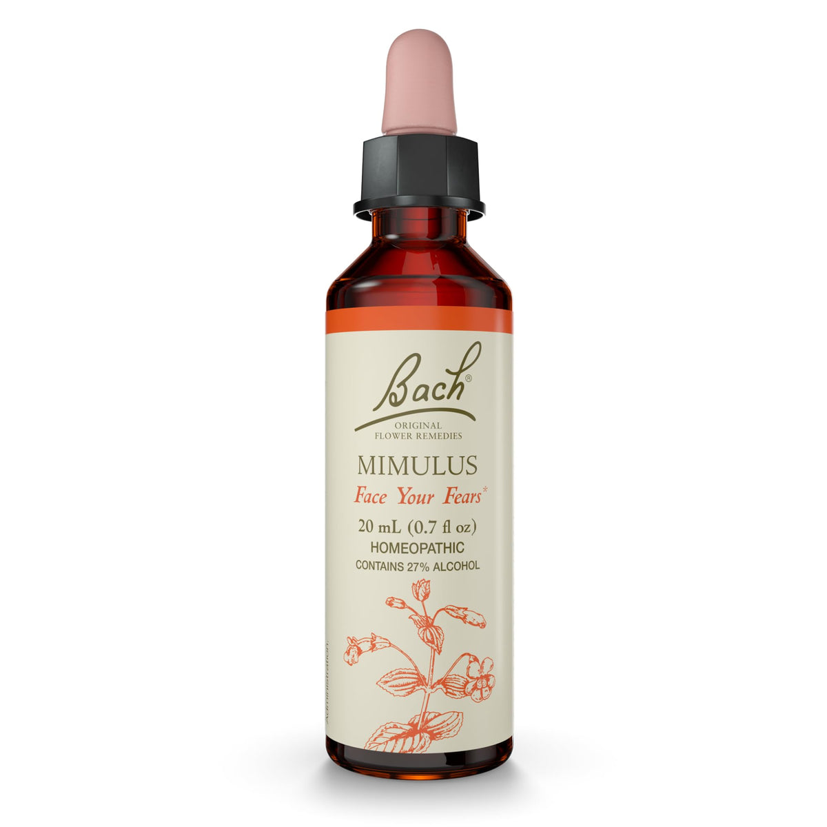 Bach Flower Remedies Mimulus - 20mL Dropper