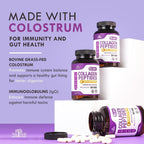 Nutreb Hydrolyzed Multi Collagen Peptides with Colostrum - 60 Capsules - image 6