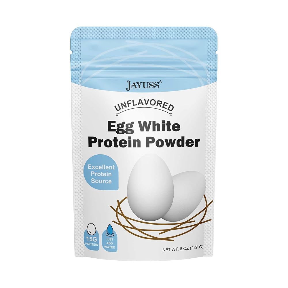 Jayuss Egg White Protein Powder Unflavored - 8 oz