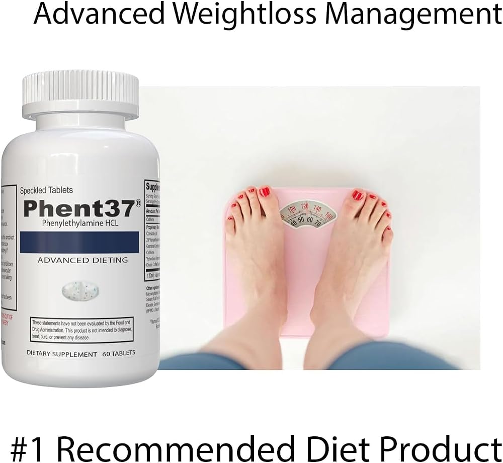 Vitamart Phent37 Phenylethylamine HCL Weight Management - 60 Tablets - image 4