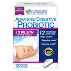 TruNature Advanced Digestive Probiotic - 100 Capsules