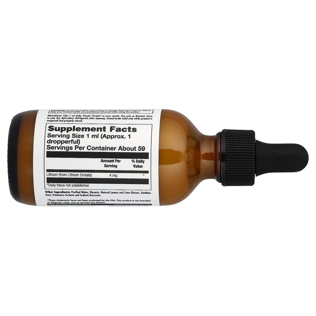 KAL Lithium Orotate Drops Lemon Lime - 2 fl oz - image 2