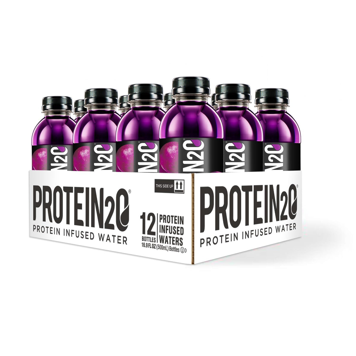 Protein2o Whey Protein Isolate Infused Water, Harvest Grape - 12 Pack - image 3