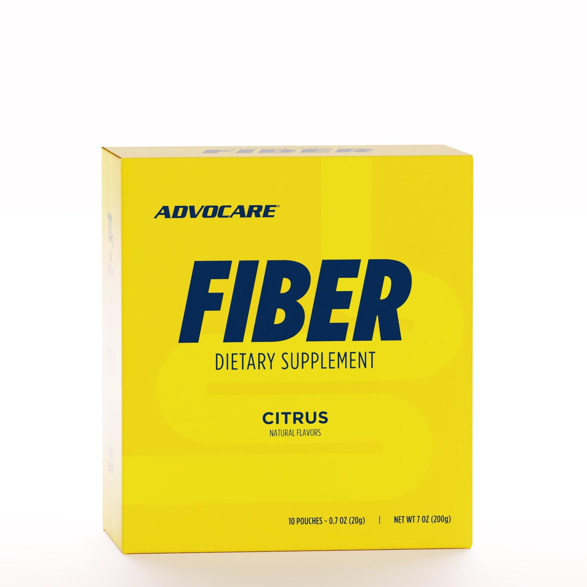 AdvoCare Fiber Dietary Supplement Powder Citrus - 10 Pouches