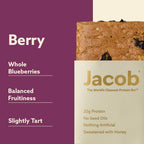 Jacob Protein Bars Berry Grass-Fed 20g - 9 Pack - image 2