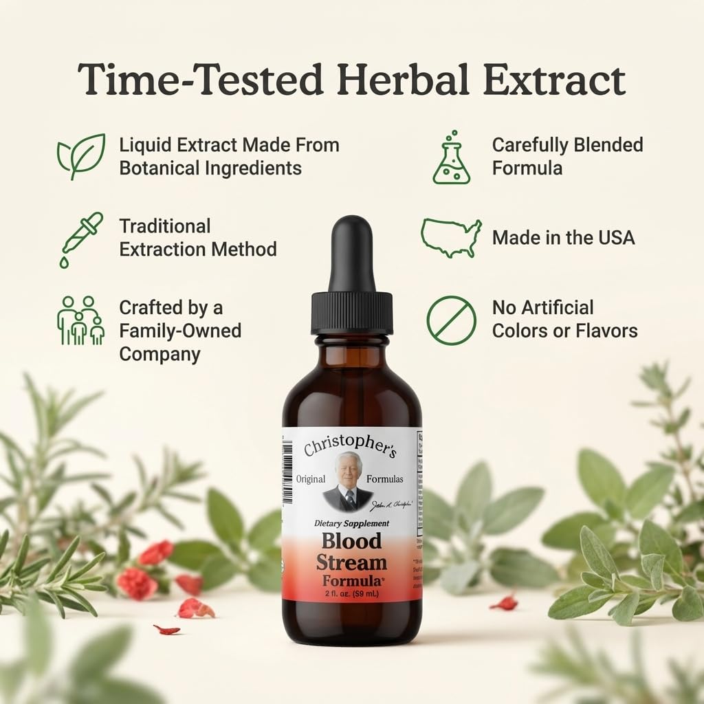 Christopher's Original Formulas Blood Stream Formula Liquid Extract - 2 oz - image 5