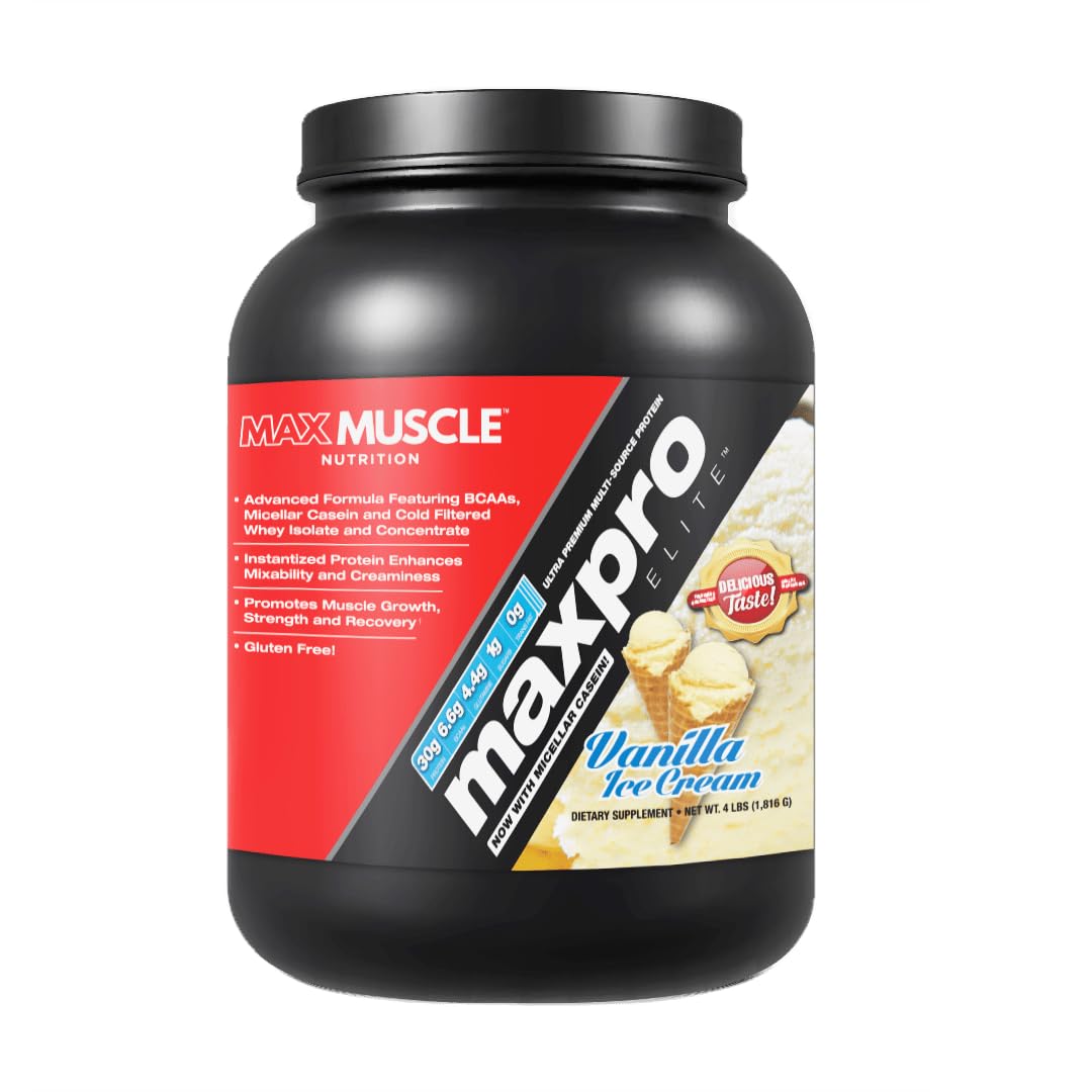 Max Muscle Maxpro Elite Premium Multi-Sourced Protein