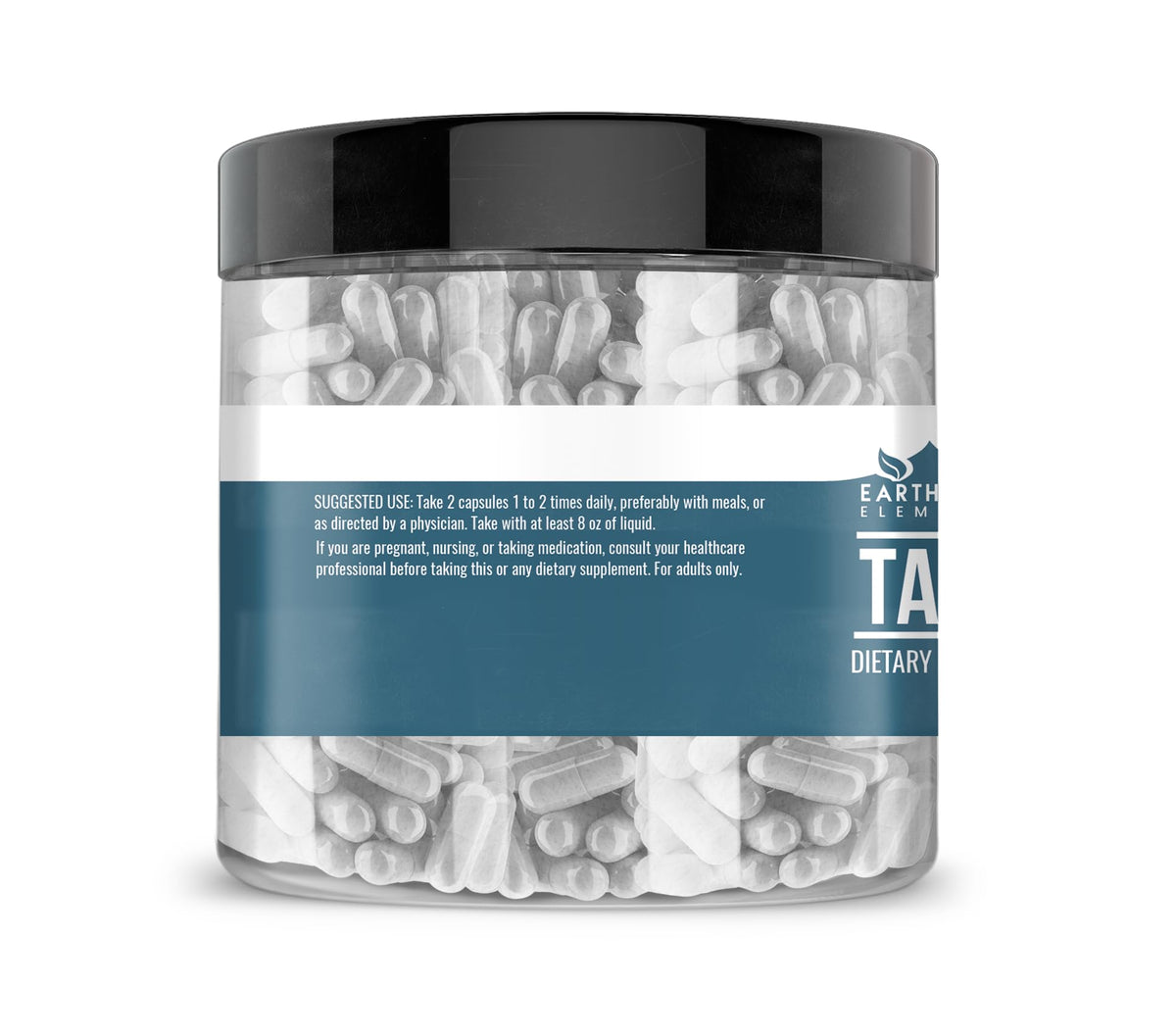 Earthborn Elements Taurine - 200 Capsules - image 3